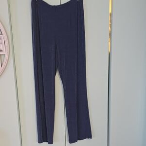Chico's Deep Blue Wide Leg Pants